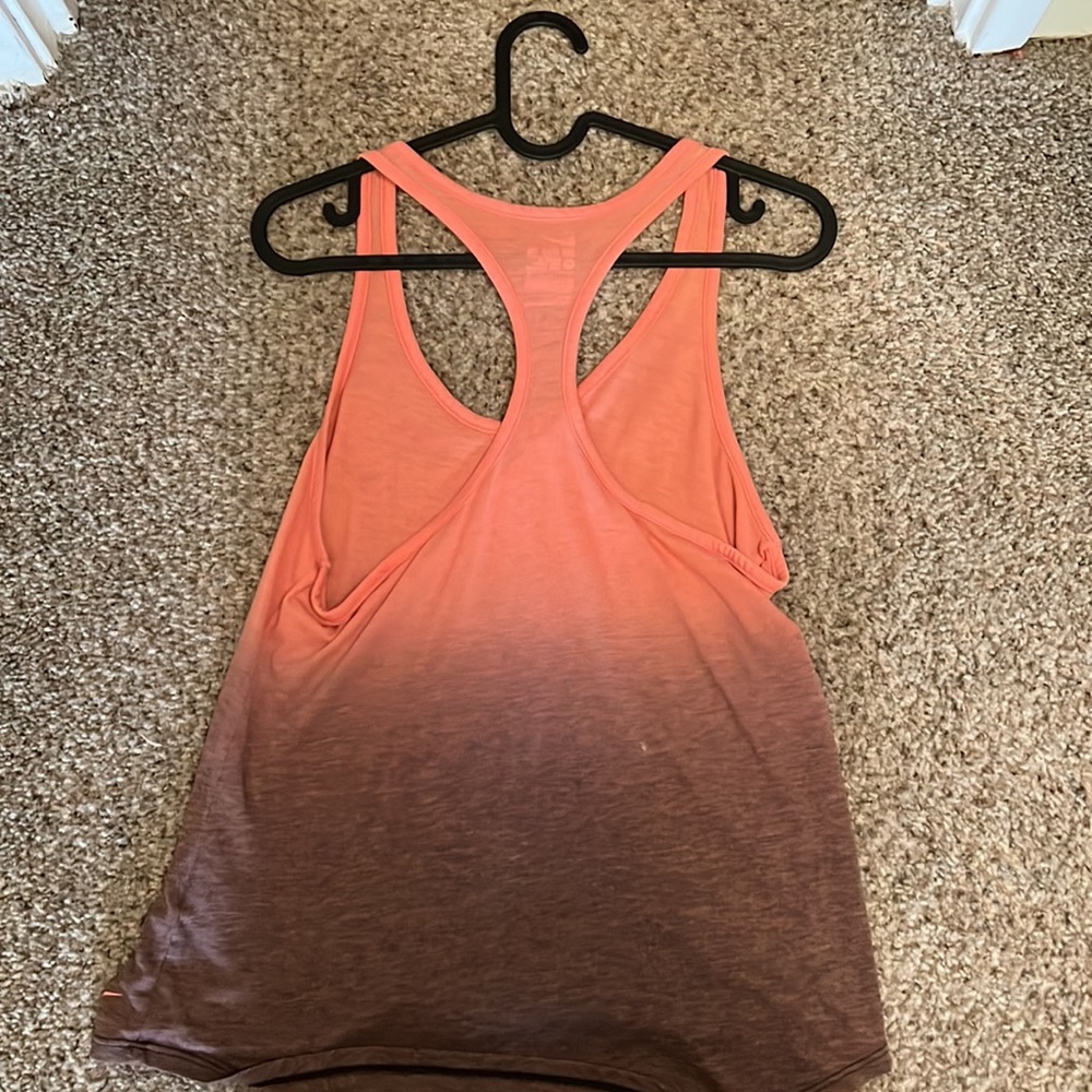 pink ombré nike dri-fit tank top - Picture 2 of 3